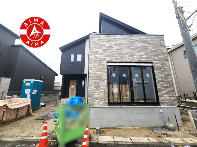 福岡市早良区野芥8丁目第4-1棟（1号棟）　の外観|デザイン性のある外観です。