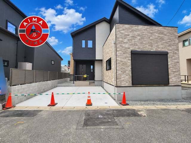 福岡市早良区野芥8丁目第4-1棟（1号棟）　の外観|デザイン性のある外観です。
