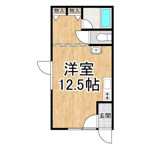 アルハ2000の間取り