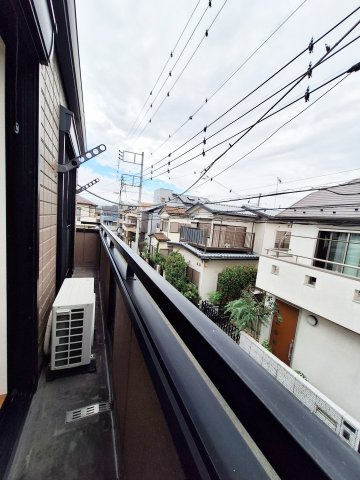 メゾン樹のバルコニー