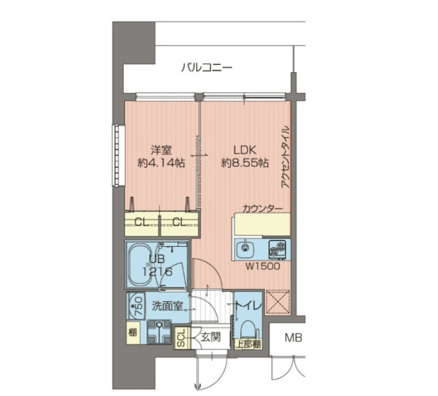 【間取り】 | プレジオ城北
