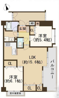【間取り】 | エスリード鴻池