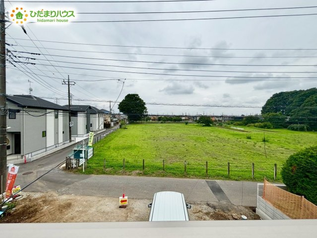 野田市山崎2071番　新築戸建　A号棟の展望|日当たり良好(^^)/			

