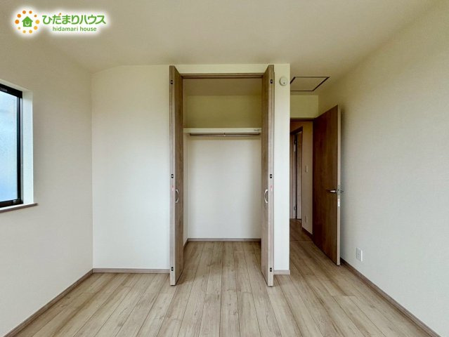 野田市山崎2071番　新築戸建　A号棟の収納|ハンガーパイプ付でお洋服の出し入れもラクラクです！						
