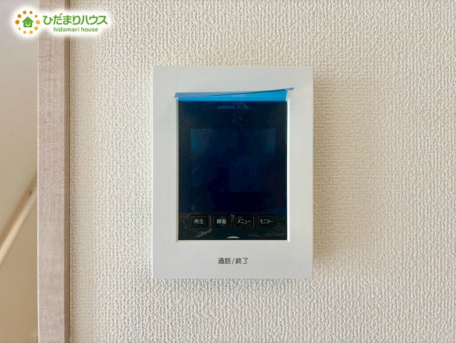 野田市山崎2071番　新築戸建　A号棟のセキュリティ|お子様のお留守番にも安心なTVモニター付きインターホン(^^♪						
