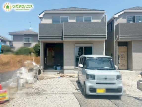 野田市山崎2071番　新築戸建　A号棟の駐車場|2台分可能な駐車スペース(^^)/