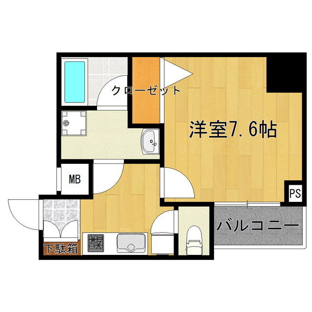スカイコートパレス西巣鴨Ⅱの間取り|南西向きです！