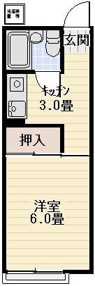 【間取り】 | パレーシャル竹ノ塚