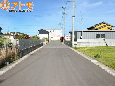 【前面道路含む現地写真】 | 焼津市石津3期　新築戸建　4号棟