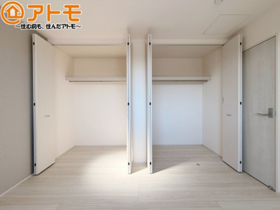 【収納】 | 焼津市石津3期　新築戸建　2号棟 | 収納家具を減らせる容量の大きなクローゼット♪