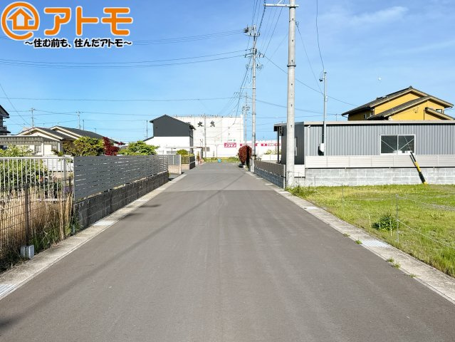 【前面道路含む現地写真】 | 焼津市石津3期　新築戸建　3号棟