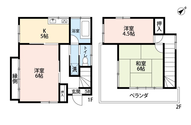 【間取り】 | 北松戸戸建