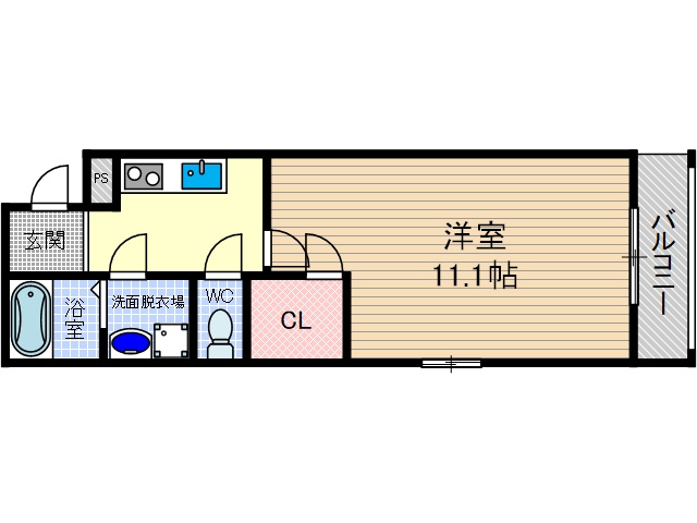【間取り】 | フジパレス摂津正雀ノース