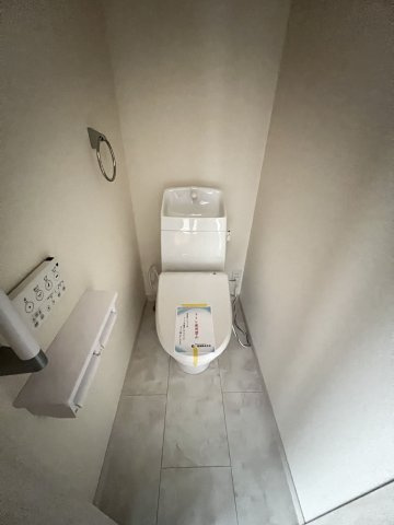 香芝市高　全４棟のトイレ|清潔感のあるトイレです