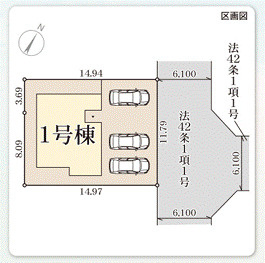 【区画図】 | リーブルガーデン木津川市南加茂台３丁目 | 区画図
