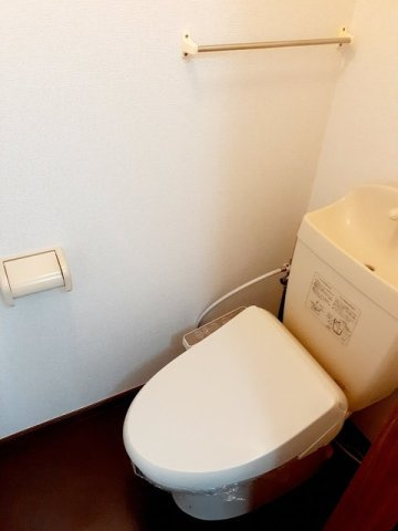 メゾン・ウエストのトイレ|清潔感のあるトイレです