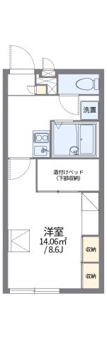 レオパレスＰＬＡＮＥＴの間取り