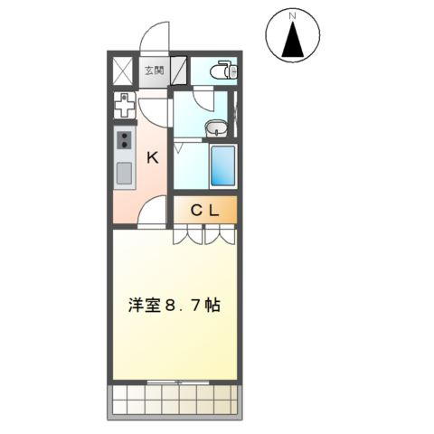 トモニーヒルズの間取り