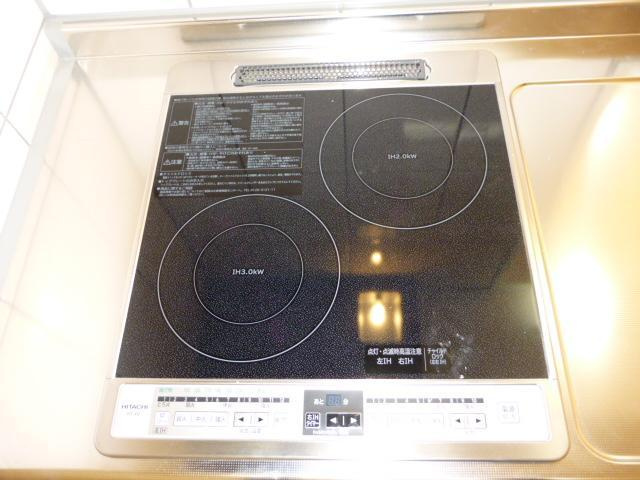 グレーシアのキッチン|2口ＩＨキッチン