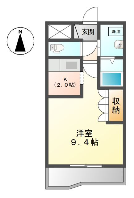ベルガモットの間取り
