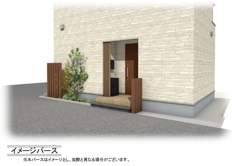 鶴ヶ島市藤金　戸建貸家のその他|エントランス（イメージパース）