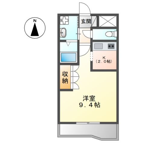 ベルガモットの間取り