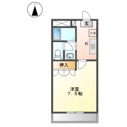 アイリスハイムの間取り