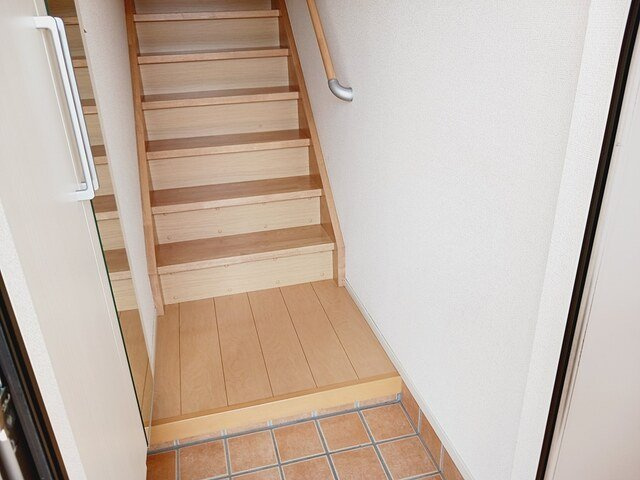 サンリットⅡの玄関|シンプルで使いやすい玄関です
