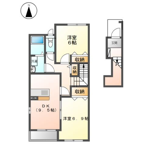 グリーンタウン山手の間取り