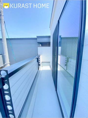 京都市右京区西京極河原町　新築戸建のバルコニー|3階バルコニー