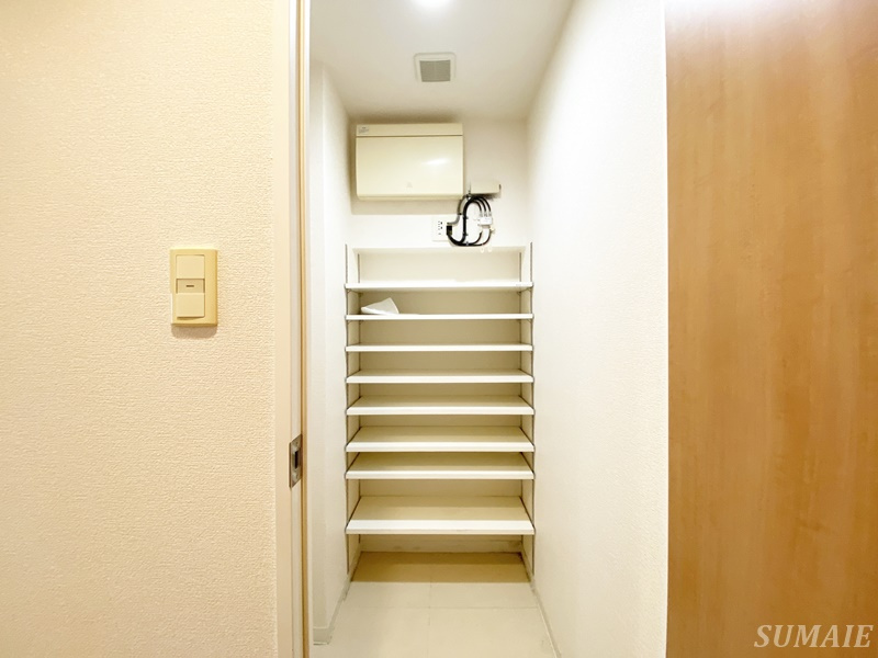 パークアクシス滝野川の収納|シューズインクローゼットです☆