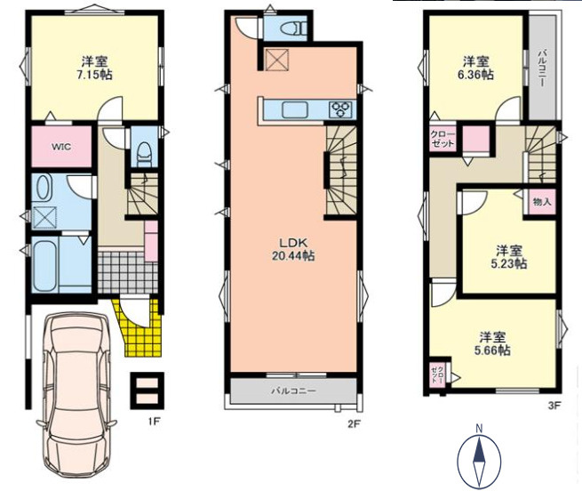 茅ヶ崎市浜竹１丁目　中古戸建　全１棟の外観