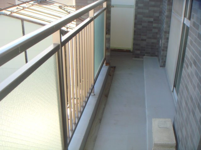 佐藤第一ビルのバルコニー