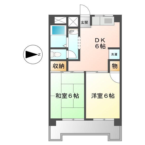佐藤第一ビルの間取り
