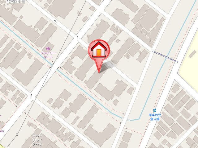グランドパレス37の地図|駐車場(^O^)／