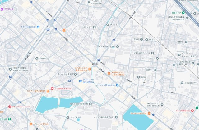 加古川市野口町野口　第14期　新築一戸建ての地図
