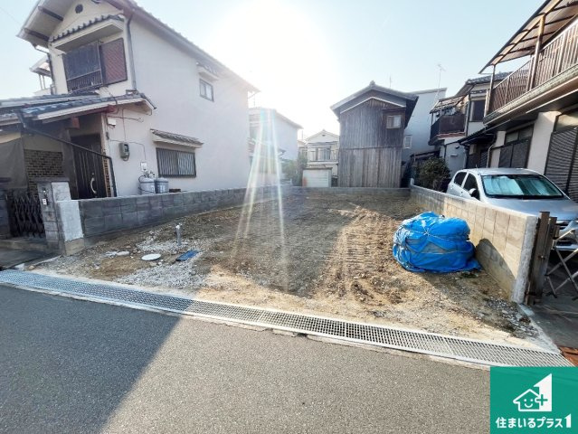 加古川市野口町野口　第14期　新築一戸建ての外観|周辺は落ち着いた街並みの住宅地！子育てがしやすい住環境です！まだ未完成ですが、現地でしかわからない事もございます。是非一度ご覧ください。