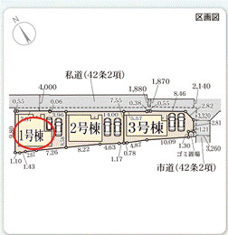 【区画図】 | リーブルガーデン岸和田市岸城町２期 | 区画図