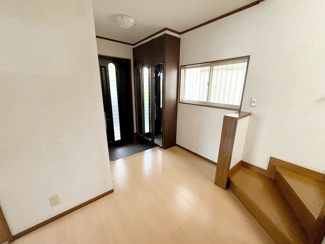 中古戸建の玄関