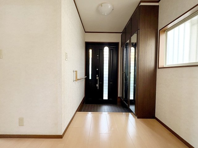 中古戸建の玄関