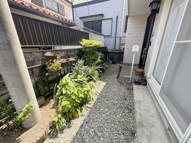 中古戸建の庭