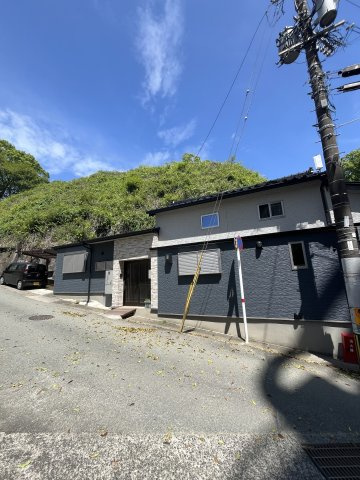 熊本市中央区宮内の前面道路含む現地写真