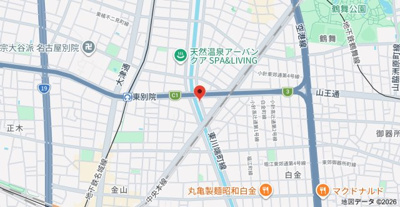 【地図】 | ディアレイシャス東別院Ⅳ