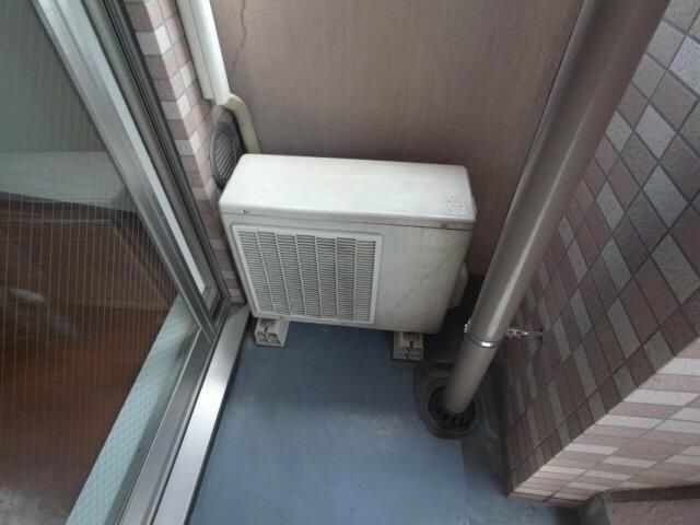 シンシア護国寺のバルコニー