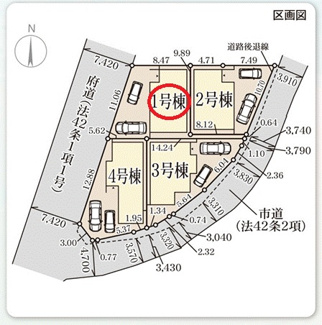 【区画図】 | リーブルガーデン羽曳野市はびきの５丁目 | 区画図
