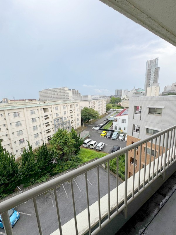 ハイツエバグリーン津田沼１号棟の展望|バルコニーからの眺望