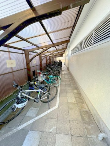 ハイツエバグリーン津田沼１号棟の駐輪場|共用部・駐輪場