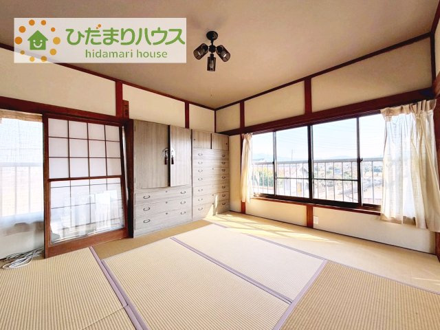 【和室】 | つくば市今鹿島　中古戸建 | 2階には和室もあり、お友達のお泊りなども可能です！