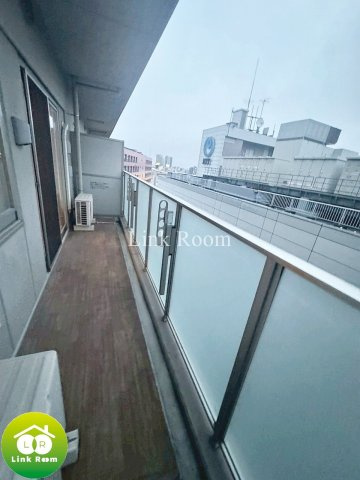 ブレス蔵前のバルコニー