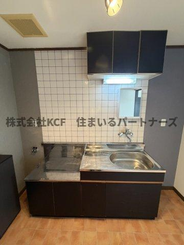 アドバンス弐番館のキッチン|使いやすいキッチンです
